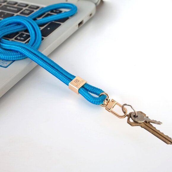 Neck Lanyard Key Chain Premium Quality Necklet Strap Holder,for Id Badge,Keys,Wa - Picture 3 of 8